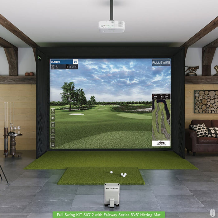 Full Swing KIT SIG12 Golf Simulator Package