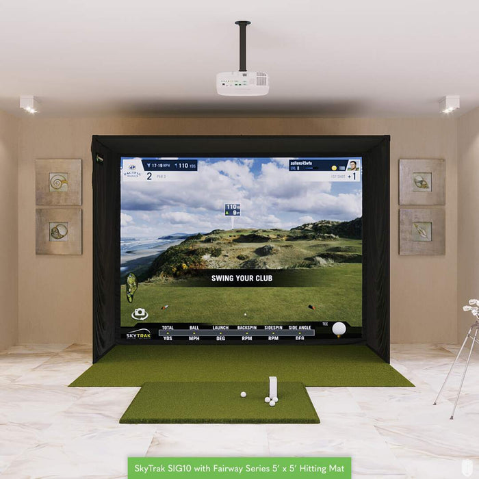 SkyTrak SIG10 Golf Simulator Package