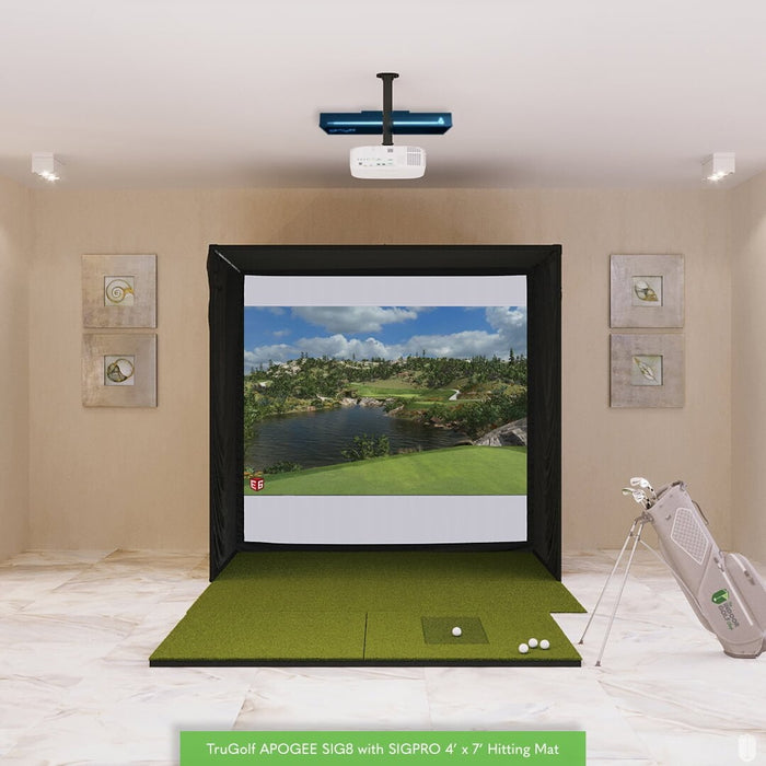 TruGolf APOGEE SIG8 Golf Simulator Package