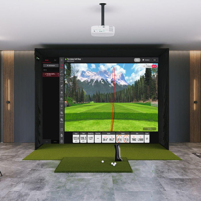 Uneekor EYE MINI SIG12 Golf Simulator Package