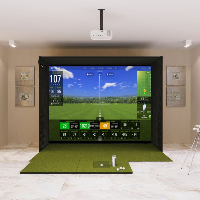 SkyTrak+ SIG10 Golf Simulator Package