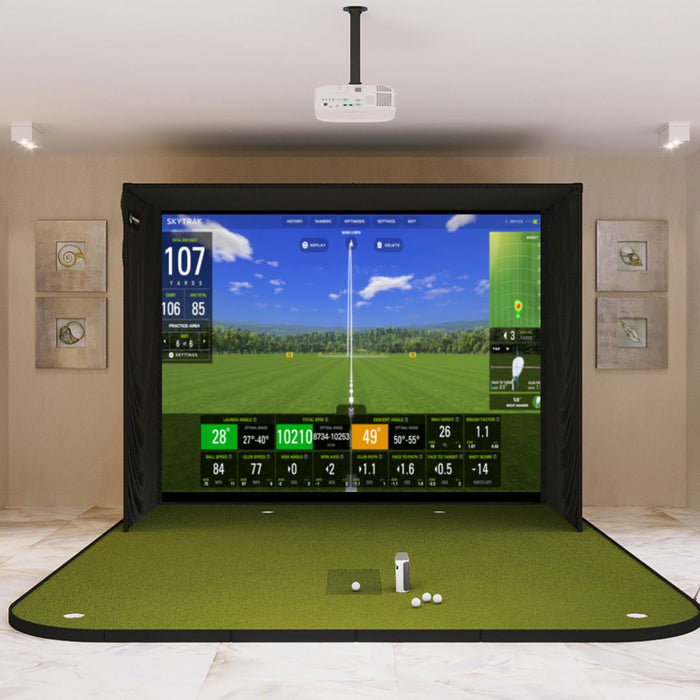 SkyTrak+ SIG10 Golf Simulator Package