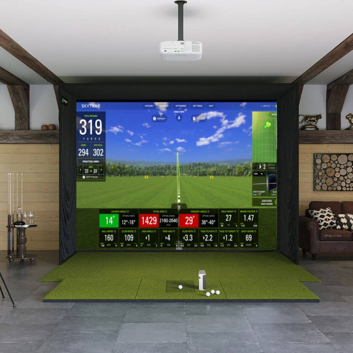 SkyTrak+ SIG12 Golf Simulator Package